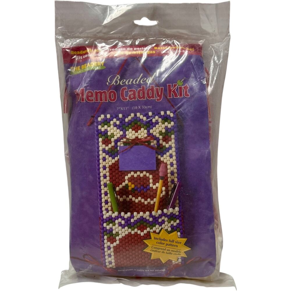 The Beadery Beaded Memo Caddy Kit 5581 7x13